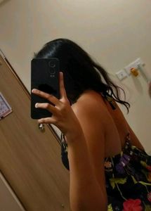 Floral Halter Neck Short Kurti.