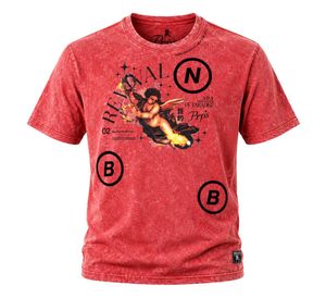 Red Graphic Print T-Shirt