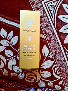 MY GLAMM SUPER SERUM FOUNDATION  With HYALURONIC  ACID SPF 30