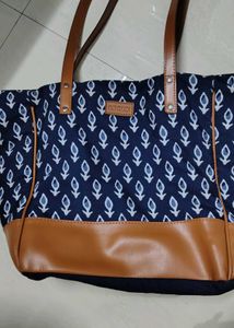 Stylish Blue Tote Bag