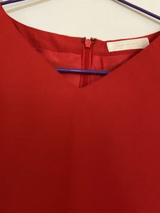 Classic Red Sleeveless Maxi Dress