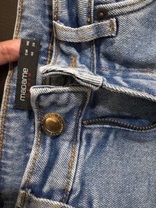 Ripped Light Wash Denim Jeans