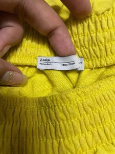 Zara Chic Off-Shoulder Top