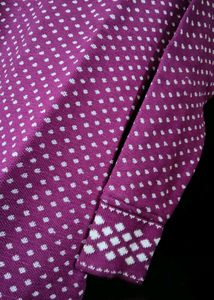Purple Printed Woolen Kurti