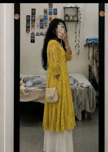 Beautiful Yellow Kurta