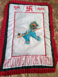 Welcome to the World Krishna Baby Mat