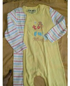 Cute Yellow Baby Jumpsuit