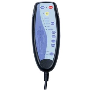 Croma Back Massager Seat (Isolation Massage, Black