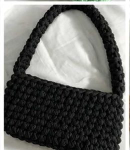 Chic Crochet Shoulder Bag