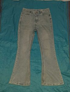 Light Wash Blue Flare Jeans