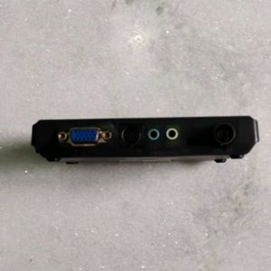 External LCD Vga Pc Monitor Tv Tuner Built-in Spea