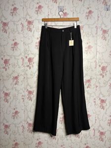 Modern Silk-Touch Wide-Leg Trouser