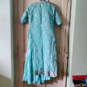 biba long double layer gown ..2 pcs