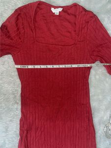 H&amp;M Ribbed Midi Dress