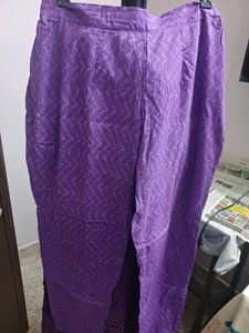 Vibrant Purple Bandhani Kurta