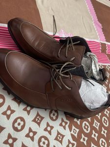 Men's Brown Leather Dress Shoes