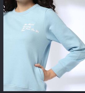 DNMX Light Blue Graphic Sweatshirt