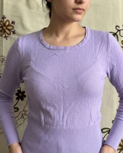 Lavender Knit top