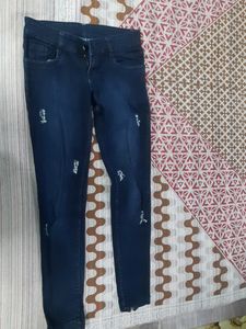 dark blue Jeans & Trousers
