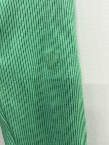 Ribbed Scoop Neck Basic Crop Top