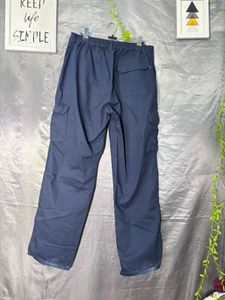 Men's Blue Cargo Pants