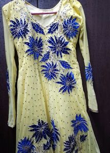 Yellow Anarkali Suit 💛
