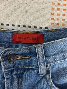 Distressed Denim Shorts