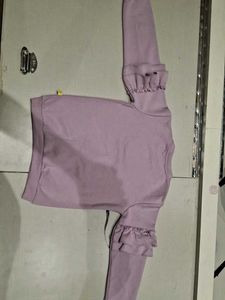 Cute Purple Bunny Sweatshirt