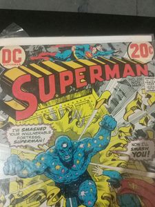 Vintage Superman Comic "Fury of the Energy-Eater!"
