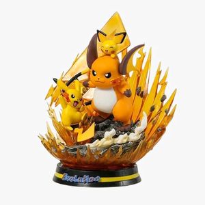 Pokemon Pikachu Pichu And Raichu Action Figure