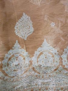 Gold saree