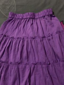 Flowy Tiered Midi Skirt