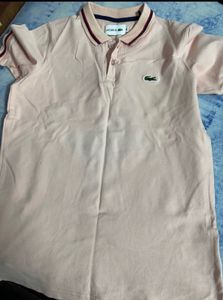 Lacoste Pink Polo T-Shirt