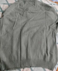 Classic Grey Button-Up Cardigan
