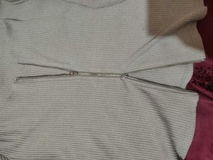 Ribbed Zip-Up Top