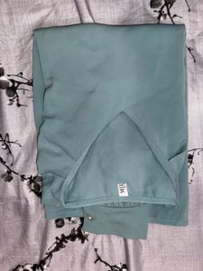 Elegant Light Blue V-Neck top