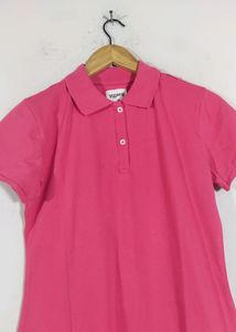 Pink Plain Night Dress (Women's)