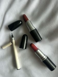 MAC Lipsticks &amp; Eyeliner Set