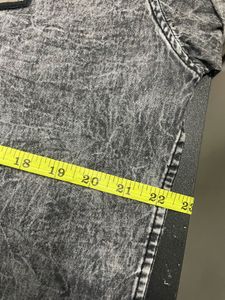 Roadster Grey Washed Denim Shirt