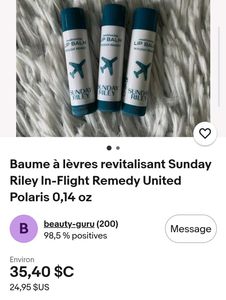 Sunday Riley Lip Balm - 3 Pack by UNITED POLARIS