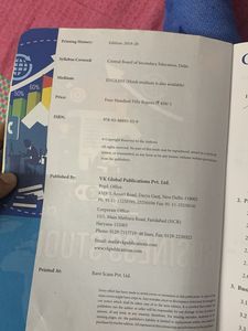 Class XII CBSE Business Studies Book