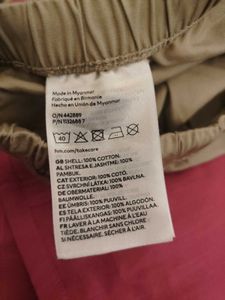 ✨H&amp;M Divided Cotton Beige Cargo Midi Skirt ✨