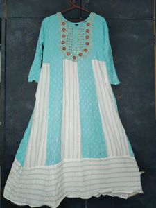 Elegant Sky Blue Kurta
