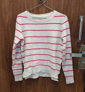 Striped Knit Sweater