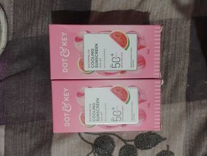 Dot and key watermelon sunscreen