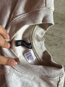H&amp;M Grey "TRACK" Sweatshirt