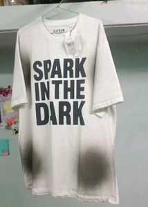 SHEIN "Spark in the Dark" Graphic Tee