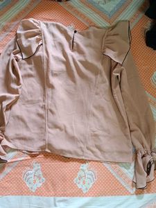 Ruffled Pink Blouse
