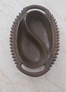 Hand Carved Wooden Serving Bowls
