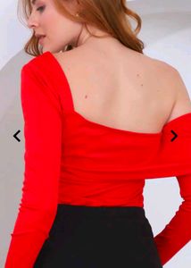 Chic Red Top